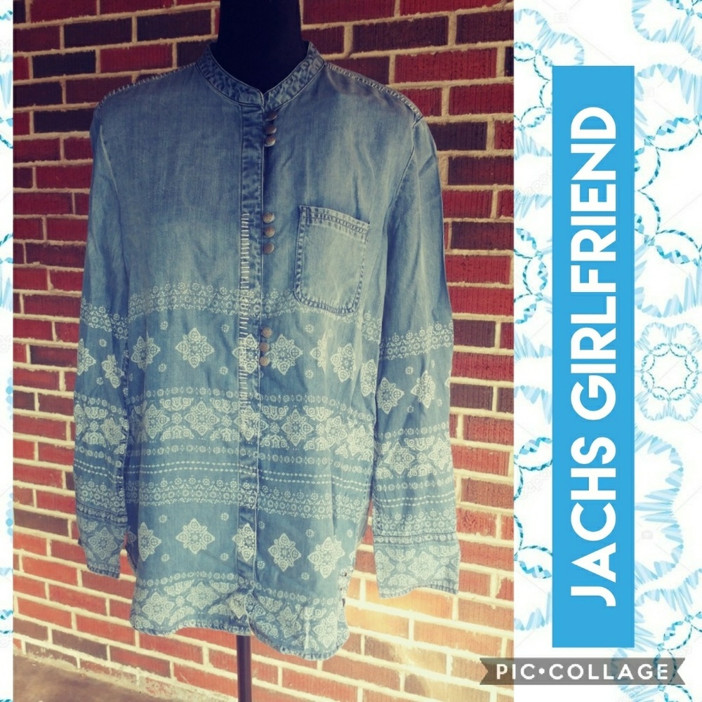 Jachs Girlfriend New York Denim Shirt